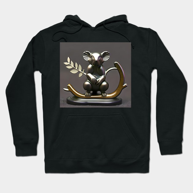 A koala trophy from mixed metals Hoodie by J7Simpson